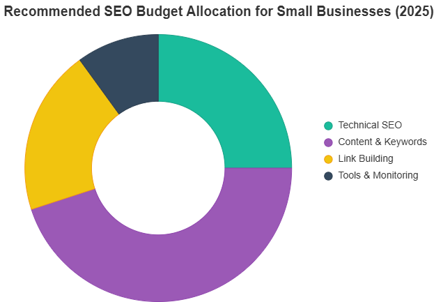 Recommended SEO Budget Allocation for Small Businesses